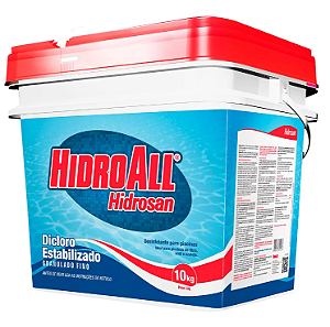 Cloro hidrosan (40% cloro ativo) HidroAll - 10kg
