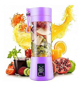 Mini Liquidificador Portátil Recarregável Mixer Usb Academia