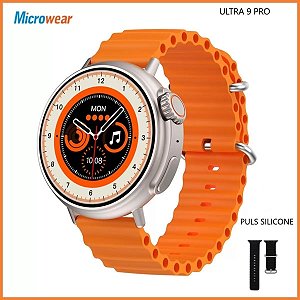 Smartwatch Ultra 9 Pro Redondo Multifunções Lançamento 2023