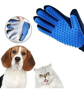 Luva Pet Escova Tira Remove Pelo Cachorro Gato Magnética Top