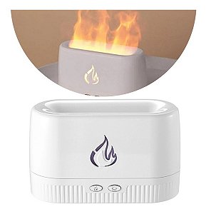 Difusor Aromatizador Umidificador Chamas Ar Óleos Essenciais