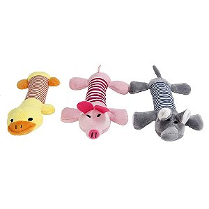 Brinquedo De Pelucia Com apito Para Caes cachorro pets – Patinho
