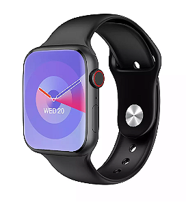 Smartwatch W29s Com NFC Chat GPT IA Lançamento - Preto
