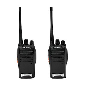 Radio Comunicador Walk Talk Profissional 16 Frequencias Kit com 2