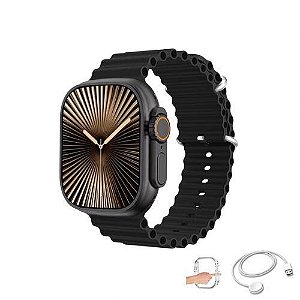 Smartwatch Microwear Ultra 4 Plus 49mm Serie 10 2GB Tela Amoled Lançamento