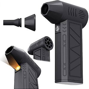 Mini Soprador Turbo Elétrico Portátil Potente Secador Ar Jet