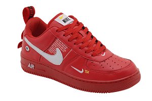Bota Nike TM Air Force - Vermelho - Pimenta Shoes