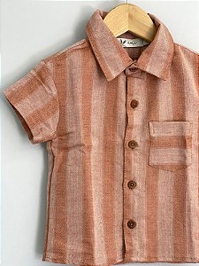 Camisa Beni - Terracota