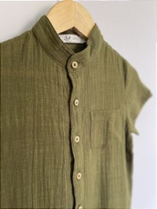 Camisa Bento- Verde Musgo