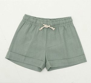 Shorts linho - Verde