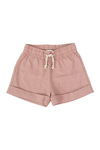 Shorts linho - Rose