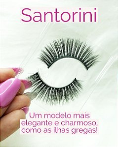 Cílios Postiços de Luxo - Modelo Santorini