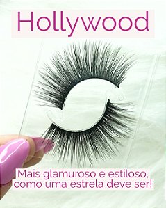 Cílios Postiços de Luxo - Modelo Hollywood