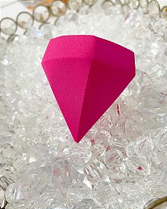 Esponja de Diamante para Maquiagem - Pink
