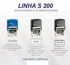 Datadores e Numeradores S200