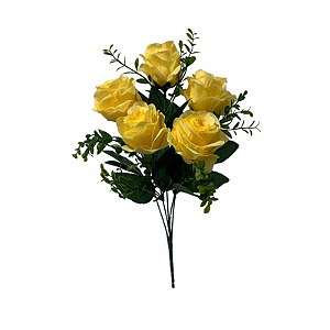 BUQUE DE ROSA AMARELO FD-0009AM