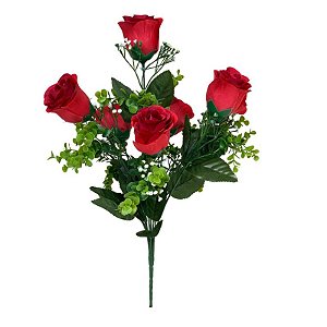 BUQUE DE BOTAO VERMELHO FD-0025VM