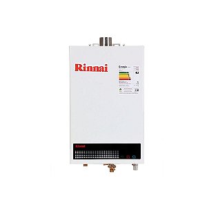 Aquecedor Rinnai 12 Litros 1002 FEH - GN Branco (Digital)