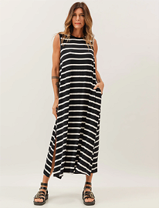 Vestido Joaquina Malha Alça Grossa