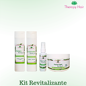 KIT Revitalizante - Shampoo, Máscara, Condicionador e Loção