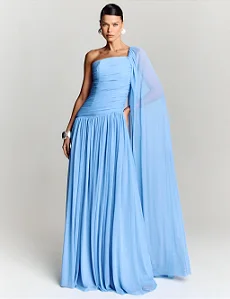 Vestido De Festa Longo Um Ombro Só Alabama Fluid