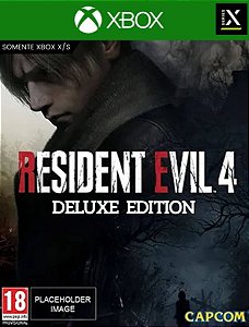 Resident Evil 4 Remake Deluxe Edition Xbox Séries - Gaverna Games - Jogos  em Mídia Digital