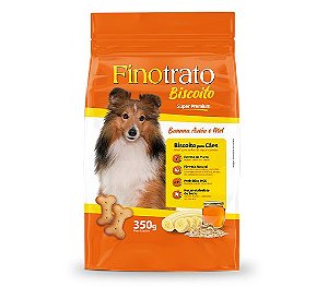 Finotrato Biscoito Banana, Aveia e Mel para Cães