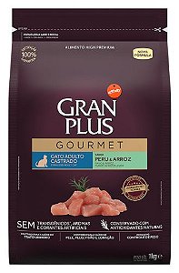 Ração Seca Affinity GranPlus Gourmet Gato Castrado Peru & Arroz
