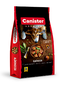 Ração Canister Premium sabor Almôndega