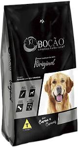 Ração Bocão Original Cães Adultos Sabor Carne