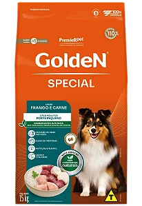 Golden Special Cães Adultos Frango & Carne Raças Pequenas
