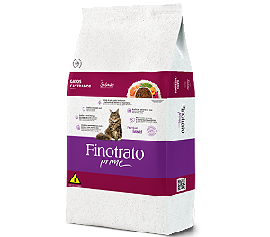 Finotrato Prime Gatos Castrados Salmão