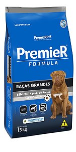 Premier Formula Raças Grandes Senior Sabor Cordeiro 15KG