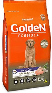Golden Formula Cães Adultos Sabor Peru & Arroz 15KG