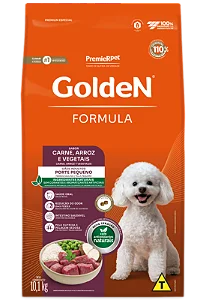 Golden Formula Cães Adultos Carne & Arroz Mini Bits