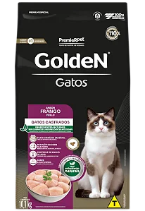 Golden Gatos Castrados Frango