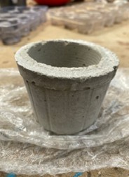 Vasinho de Cimento pequeno