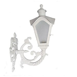 Arandela De Ferro Colonial Sinhá Cor Branca