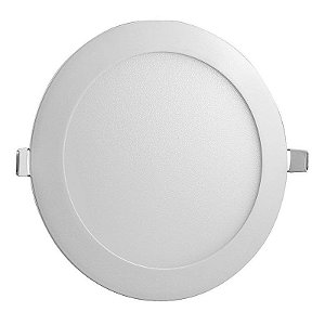 Plafon De Led Embutir 6w 6500k Redondo