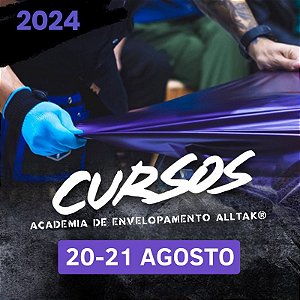 CURSO DE ENVELOPAMENTO - MÓDULO INTERMEDIÁRIO - DIAS 20 e 21 DE AGOSTO 2024 - EM GUARULHOS/SP