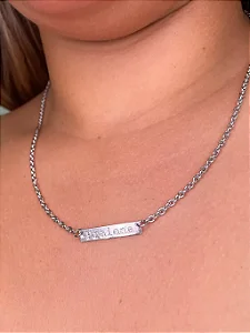 Colar Praiana em Aço Inox