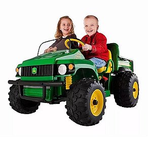 Mini Veículo Elétrico Jipe Gator Hpx John Deere 12volts - Peg-Pérego