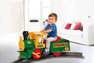 Brinquedo Trenzinho Trem Elétrico Infantil Bebe Santa Fé 6v Exclusivo - Peg-Pérego