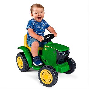 Mini Trator Elétrico Infantil John Deere 6V Original Exclusivo - Peg Perego