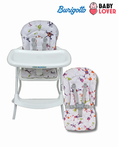 Forro Estofado Cadeira Alimentação Bebe Bon Appetit Original