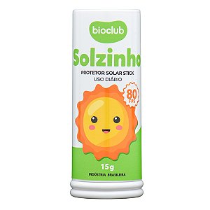 Protetor Solar Infantil Bebê Vegano Solzinho Bastão Fps80 Bioclub