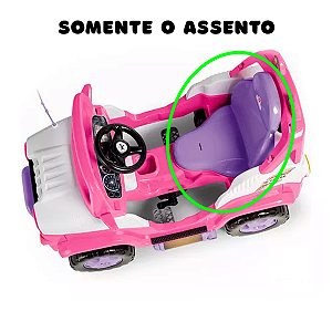 Assento Banco mini veiculo Diipi Calesita Original