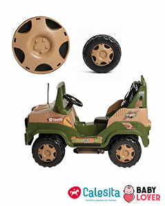 Kit 2 Calotinha Calota Do Carrinho Jeep Calesita Original diip