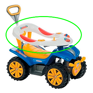 Protetor lateral do carrinho de passeio quadriciclo dudu car biemme