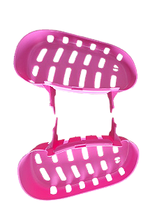 Kit Apoio de Pé Unicornio Fantasy Rosa Original Calesita